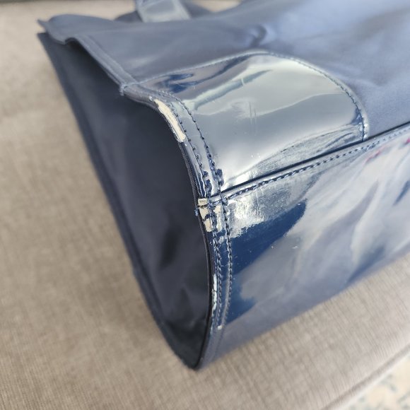 Navy Tory Burch Large Bag - Picture 5 of 12